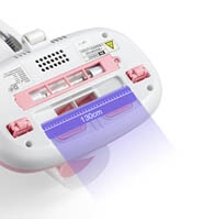 Mattress UV vacuum cleaner HVC3901